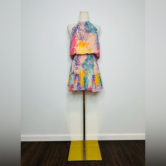 Ramy Brook Kourtney Smocked Floral Dress - Picture 3 of 9